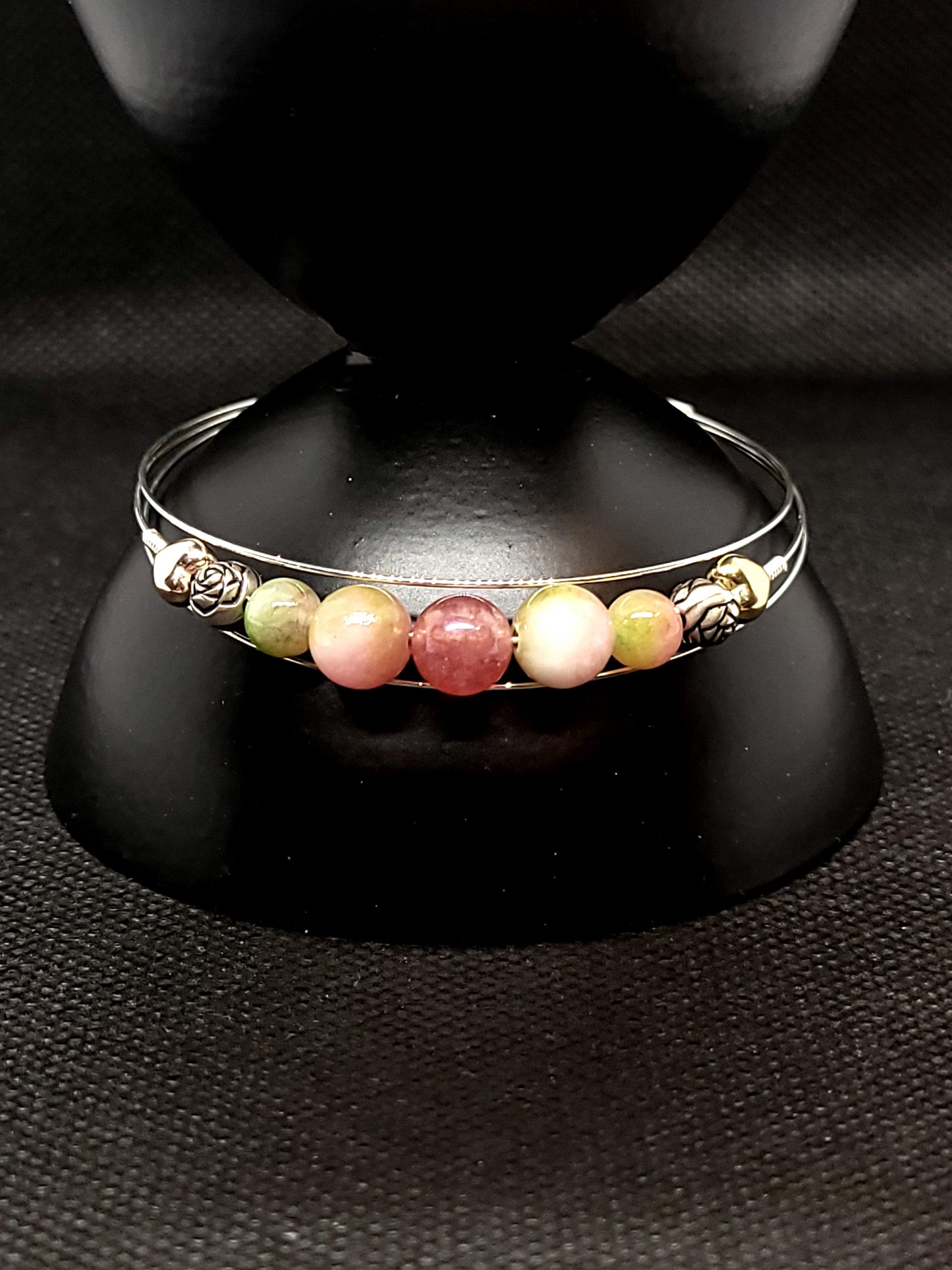 Beaded Bangle Bracelet