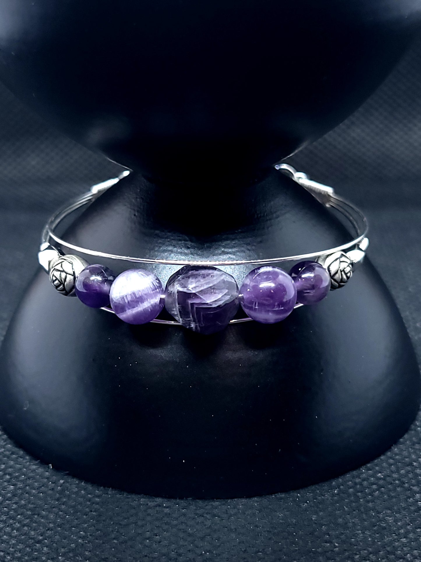 Beaded Bangle Bracelet