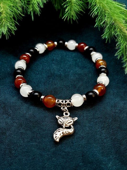 Beaded Fox Bracelet