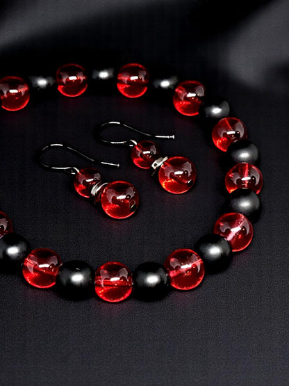 Blood Drop Gothic Jewelry Set